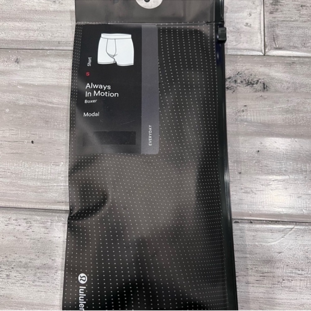 Lululemon Athletica Men's Black Always In Motion Boxer Briefs Small - Picture 6 of 7